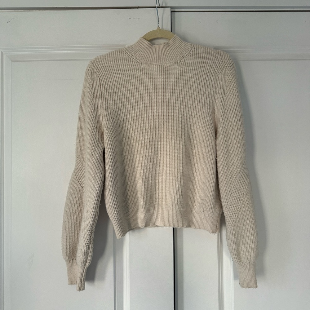 Cute Zara sweater in cream